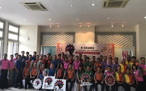 ภาพบรรยากาศงานแถลงข่าวการแข่งขันกอล์ฟประเพณี 8 เกียร์ ครั้งที่ 2