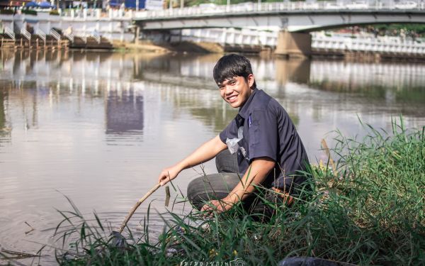 23-11-61 วิศวฯบำเพ็ญ : เก็บกระทง ณ ริมน้ำปิง