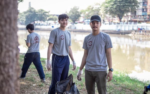 23-11-61 วิศวฯบำเพ็ญ : เก็บกระทง ณ ริมน้ำปิง